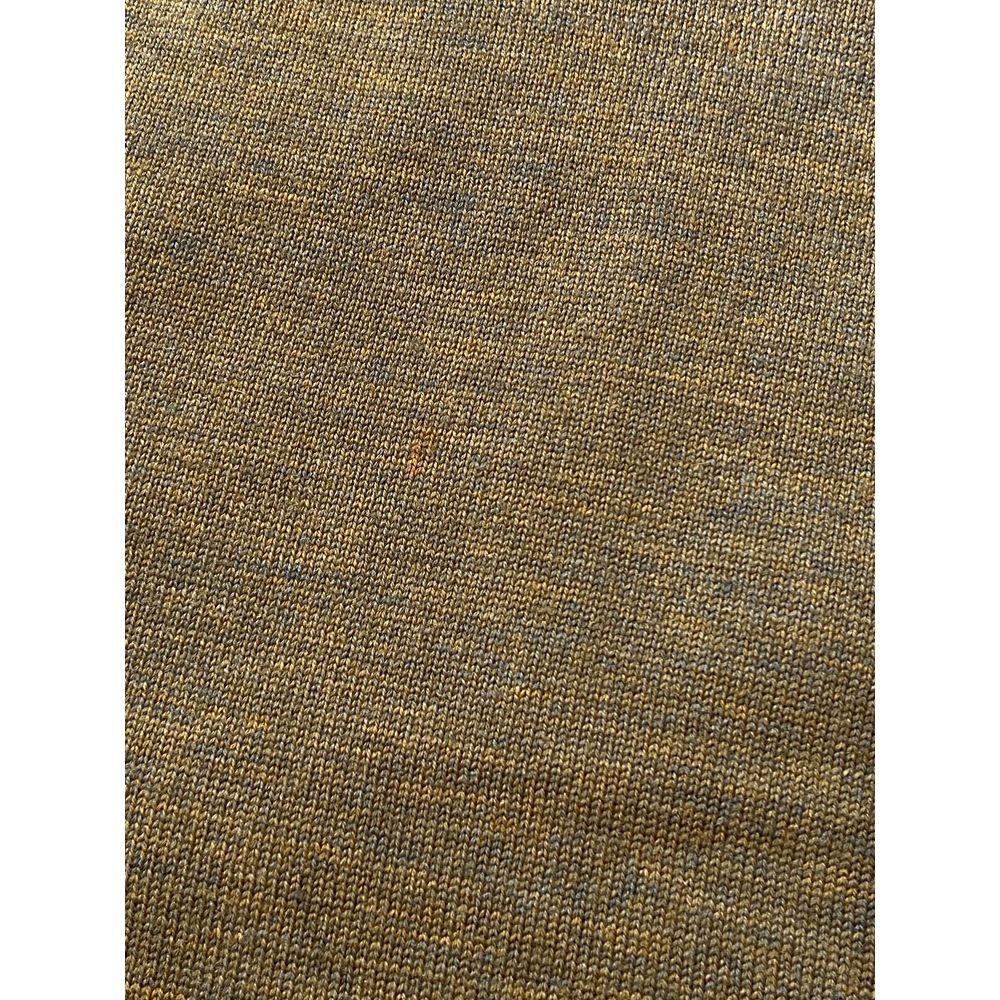 Eileen Fisher Medium Side Tie Tunic Olive Green Mustard Loose Flowy Sweater - Picture 8 of 9